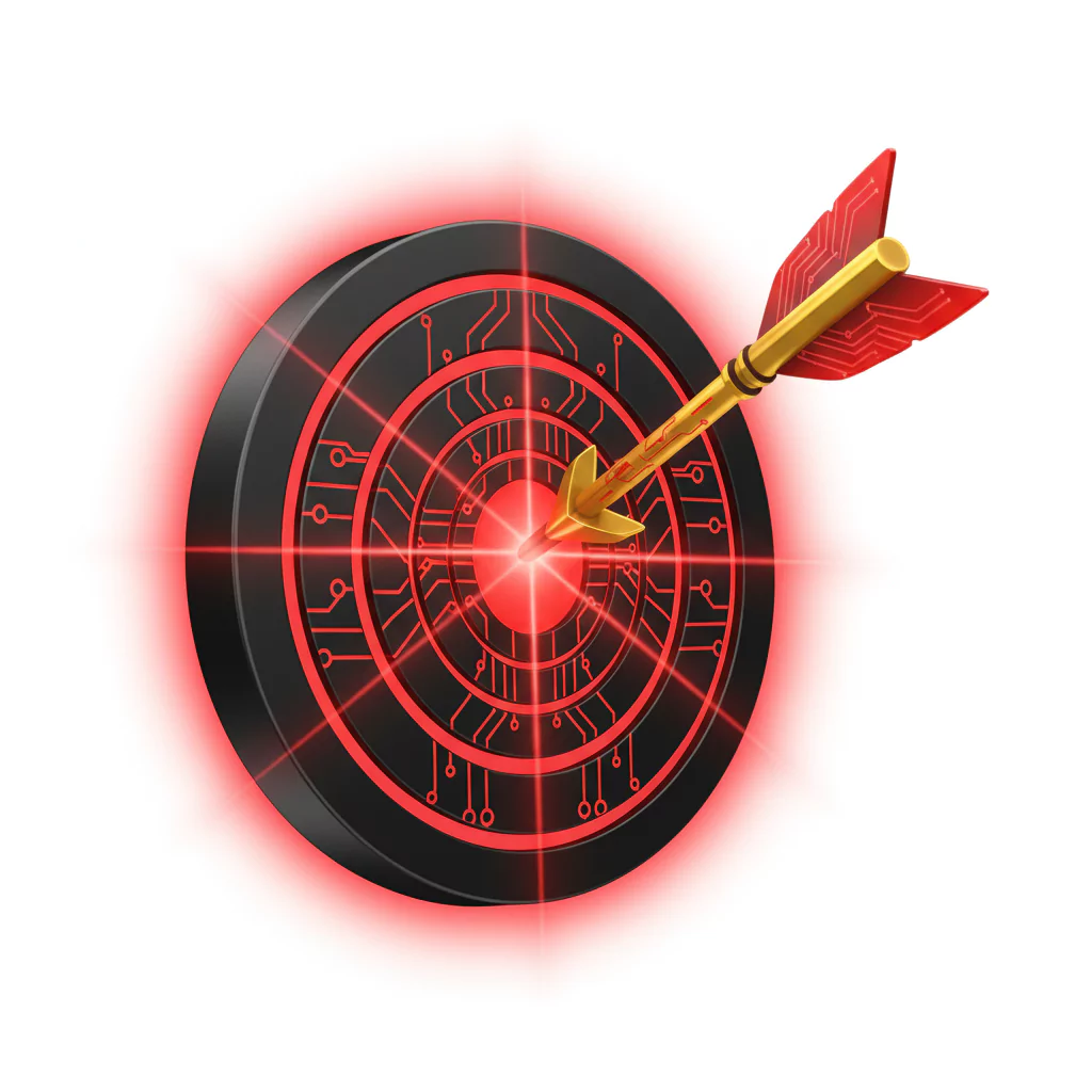 Simulated targeted attack icon
